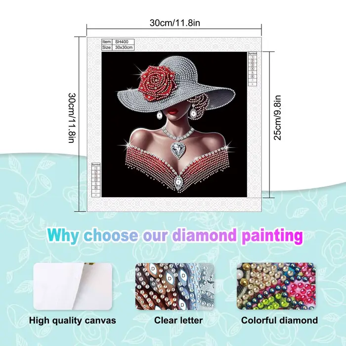 Kits de peinture d'art de diamant pour adultes
