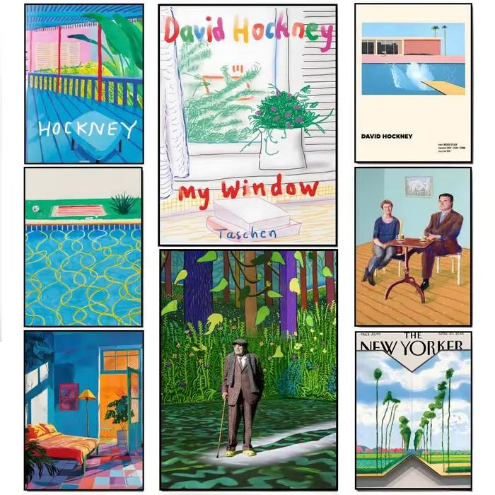 Affiche d'artiste David Hockney
