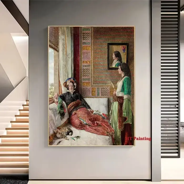Affiche de paysage de vie des anciens arabes