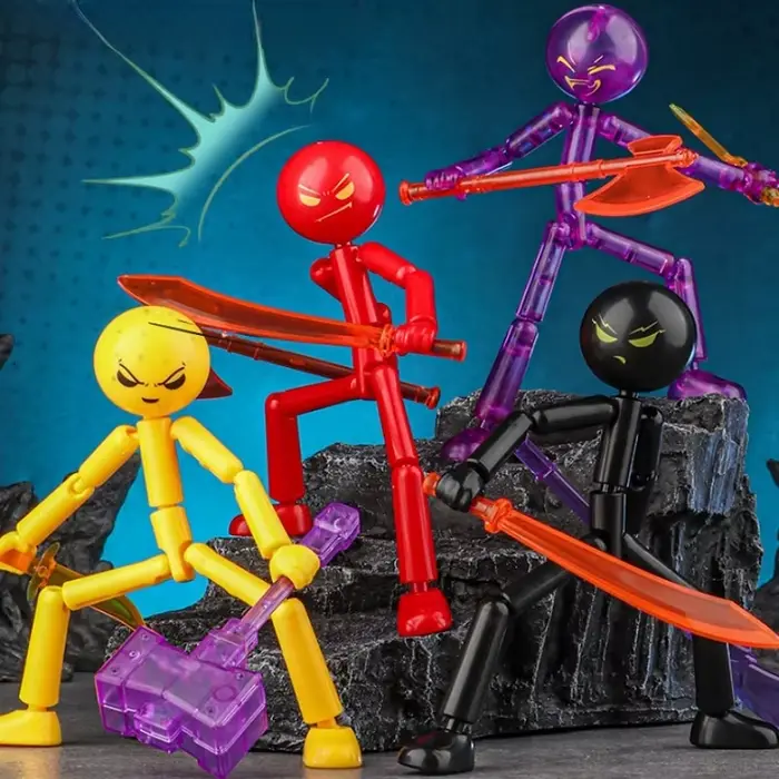 Figurine articulée 3D à poser soi-même
