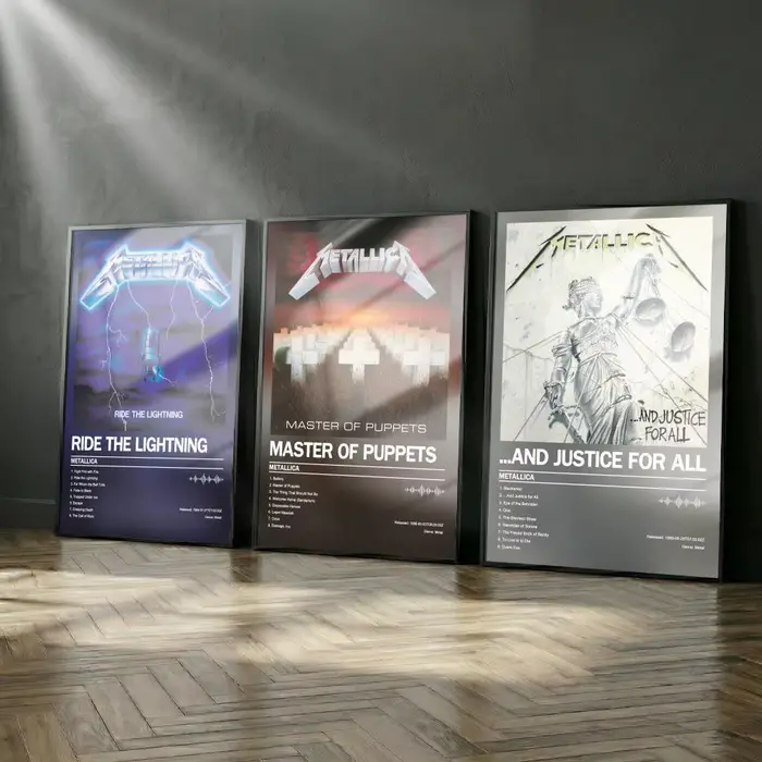 Ensemble d'affiches M-Metallicas