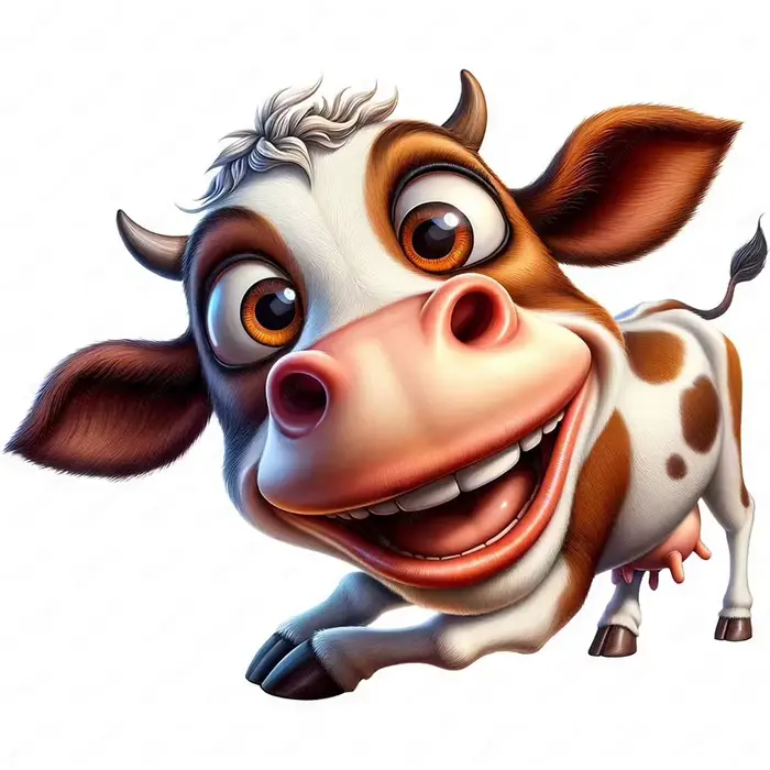 MT815 #   Autocollants vache amusants, décoration murale lumineuse pour la maison, l'armoire, la por
