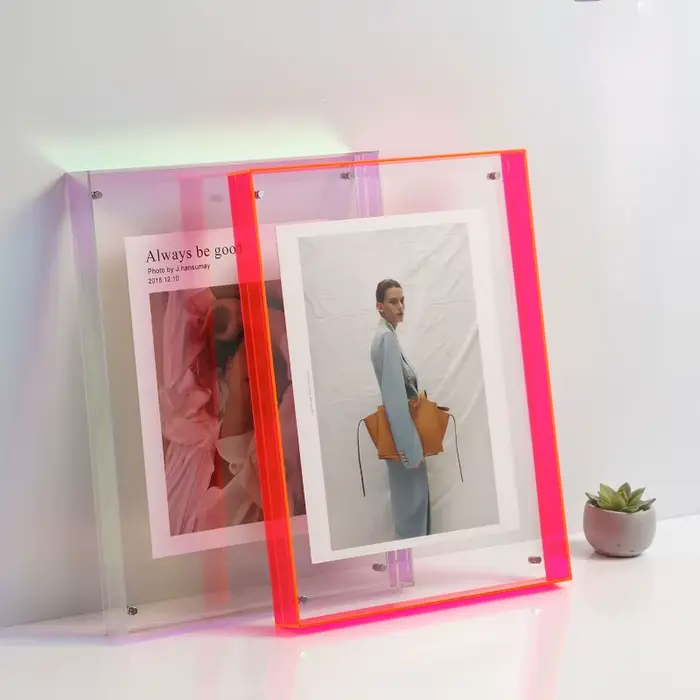 Cadre Photo en acrylique Transparent