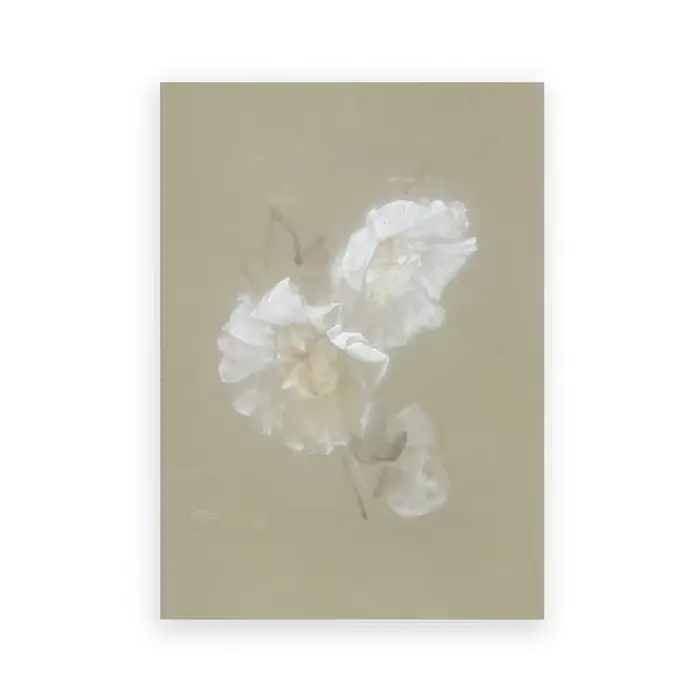 Affiche sur toile de peinture à l'huile vintage Paysage d'été, Impression d'art mural neutre pour ga