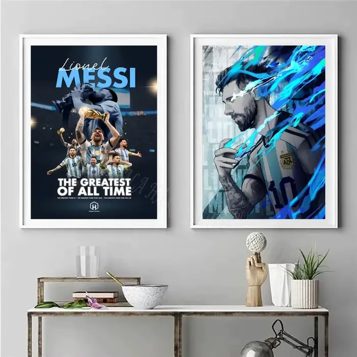 Affiche murale d'art Messi