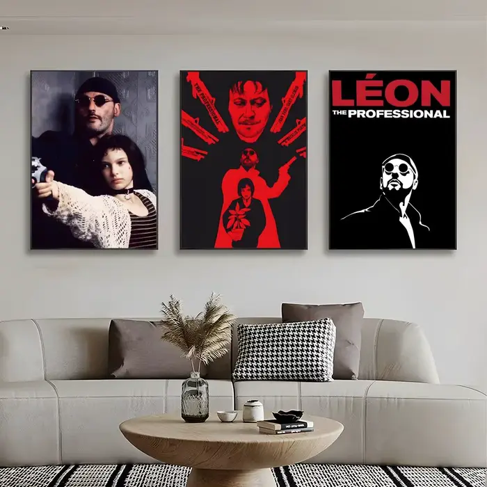 Affiche de film d'action L-Leon The Professional