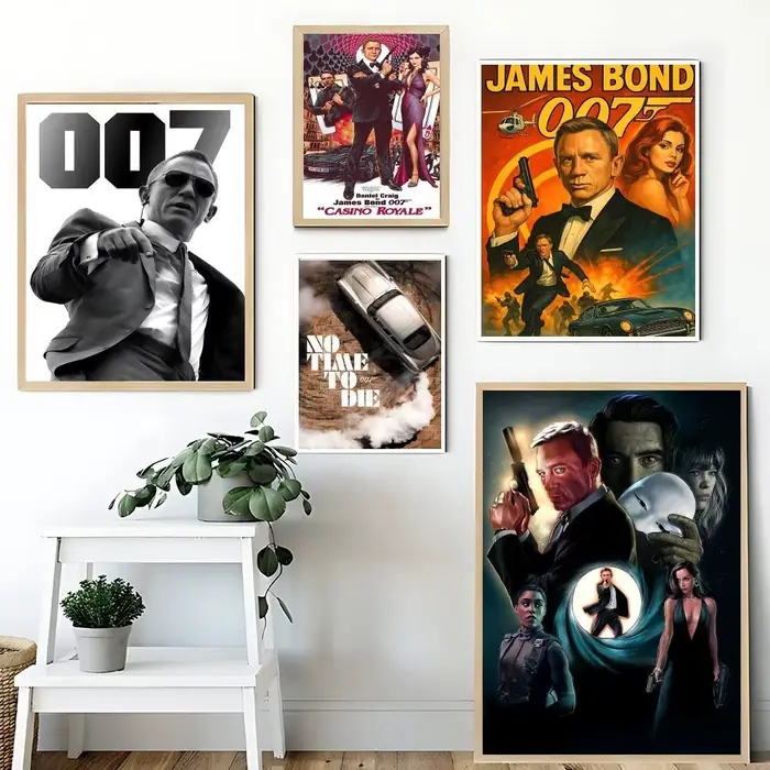 Cool j-james Bond affiche décor à la maison
