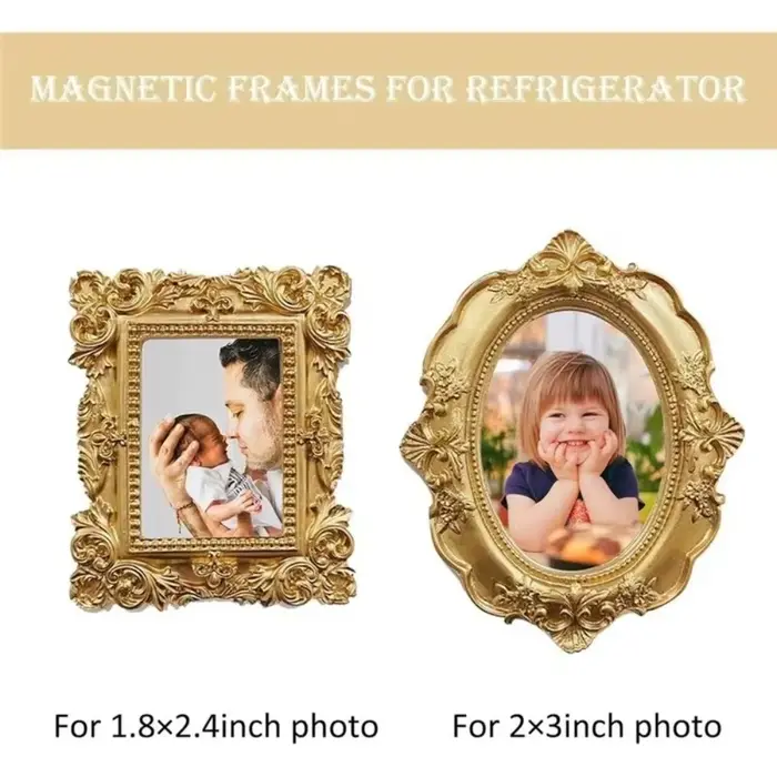 Cadre photo vintage DIY en résine