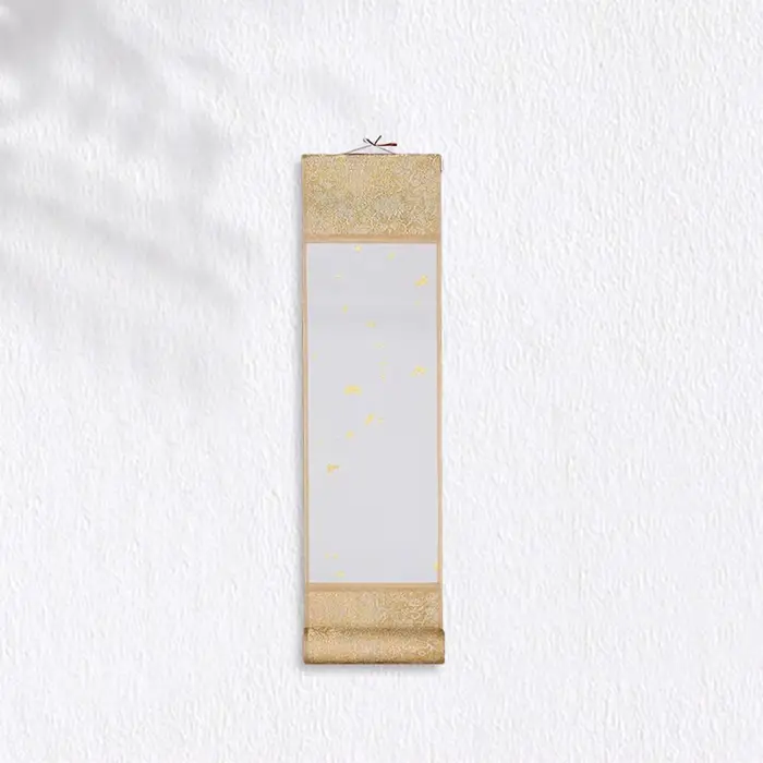 Défilement de peinture de calligraphie chinoise vierge, papier d'art chinois, décor à la maison, sal