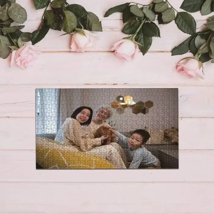 Puzzles personnalisables avec photos pour couple et famille