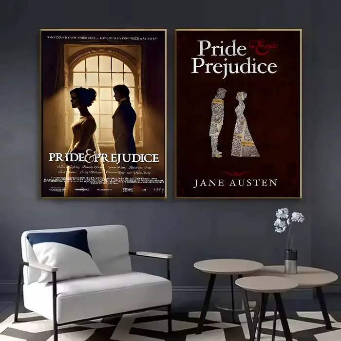 Affiche murale collante P-Pride & P-Prejudice