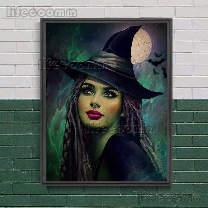 Toile d'art mural Vintage Hex Of The Wicked Witch
