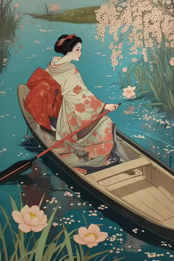 Classique Ukiyoe rétro japonais samouraï japonais Culture traditionnelle affiche toile peintures mur