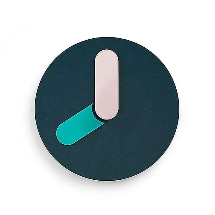Horloge murale moderne de 12 pouces, pour la maison, dans le salon, fraîche, créative, Unique, Simple, mode, exquise, ronde et muette