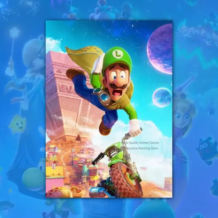 Affiche de film Mario Brothers Galaxy