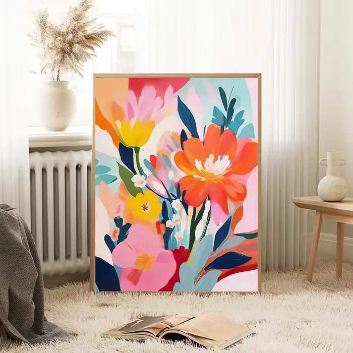 Peinture de fleurs de Gouache