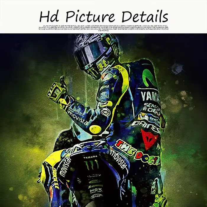 Affiche de moto mur Art photo toile peinture impression salon chambre mur décoration de la maison