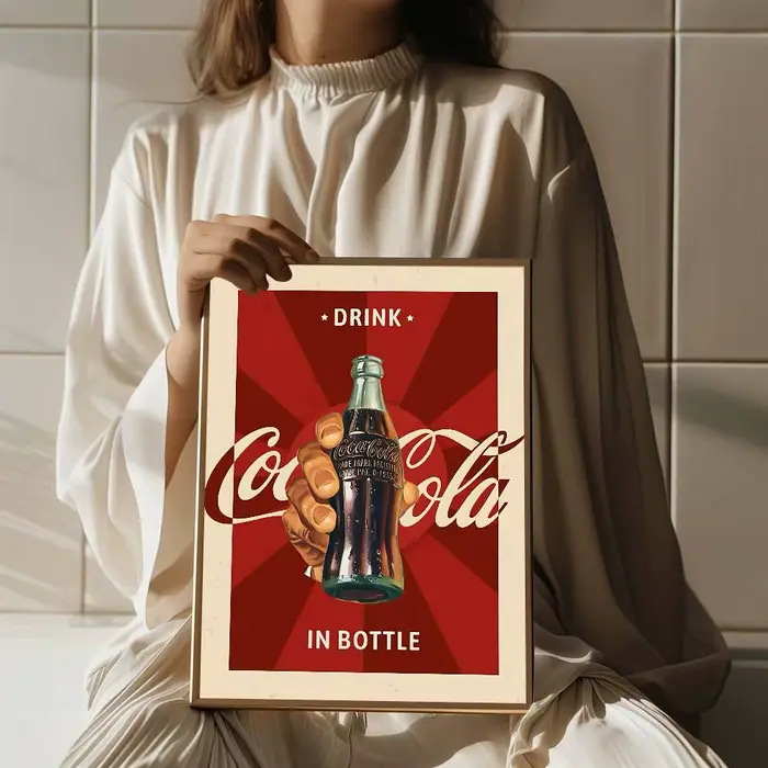 Affiches d'anime vintage Coca-Cola