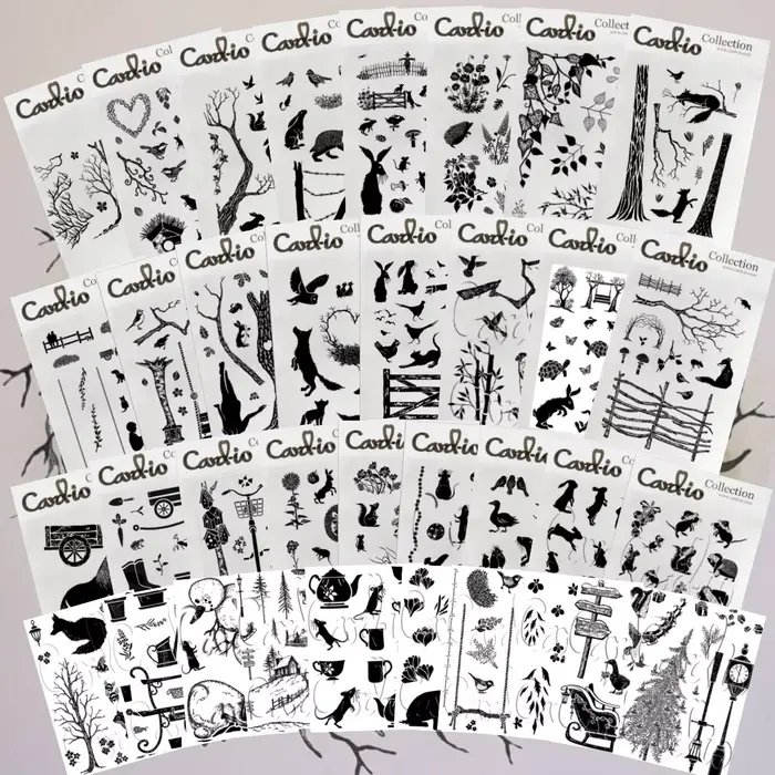 Timbres transparents Printemps 2026, motifs floraux champêtres et animaux de la fête, pour l'été, pour la décoration DIY, le scrapbooking, les cartes, les albums et le gaufrage