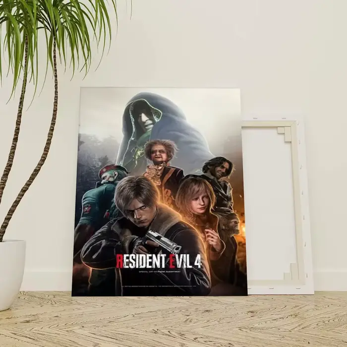 Resident-Evil – affiche de jeu imprimée pour garçons