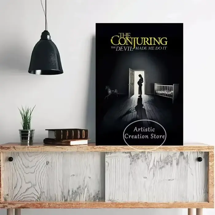 The Conjuring Series Horror Movie Canvas Painting