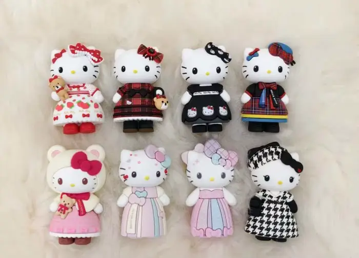 Figurine de collection Kawaii Chat Kt mignon