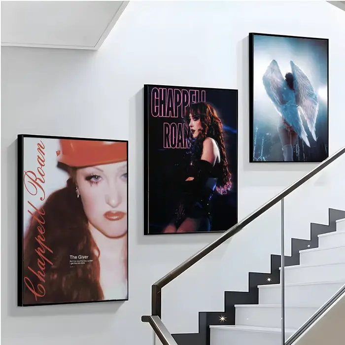 Chanteur c-chappell Roan affiche Durable peinture toile tenture murale maison bricolage décoration Art Mural esthétique fort étanche