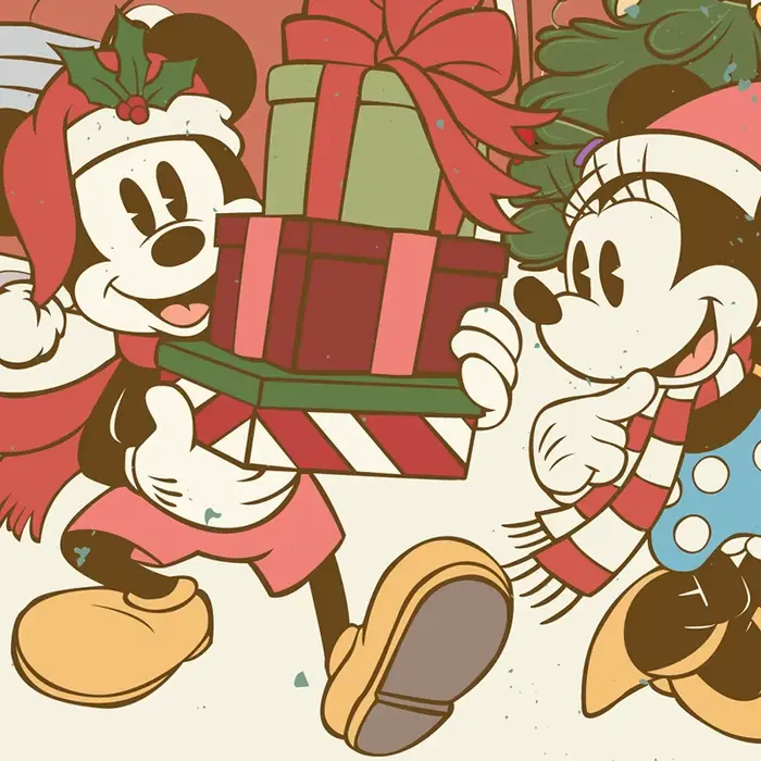 Christmas Print Canvas Poster