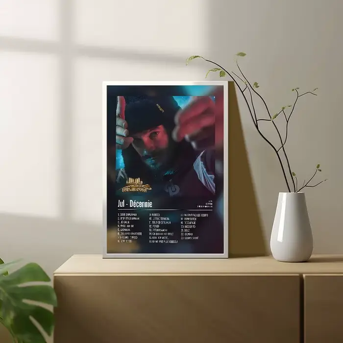 Affiches de chanteur de rappeur de musique populaire j-juul