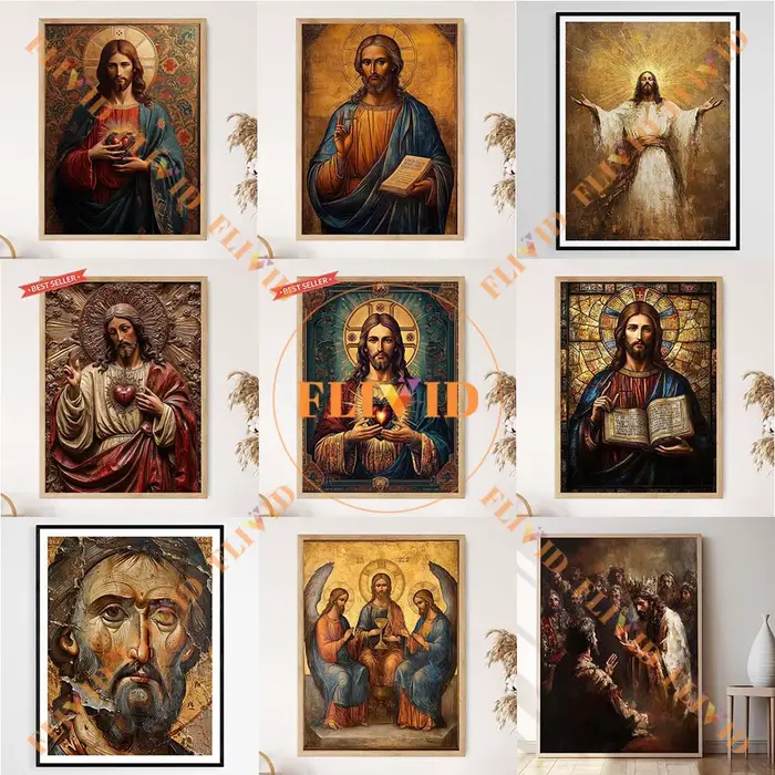 Affiche murale de Religion jésus