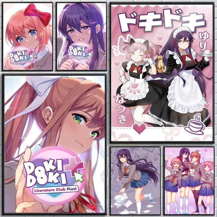 Affiche Manga Doki Literature Club