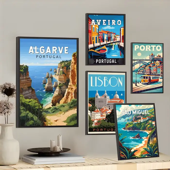 Affiche de peinture de Portugal