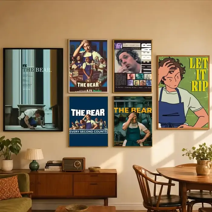 Affiche murale moderne série T-The Bear