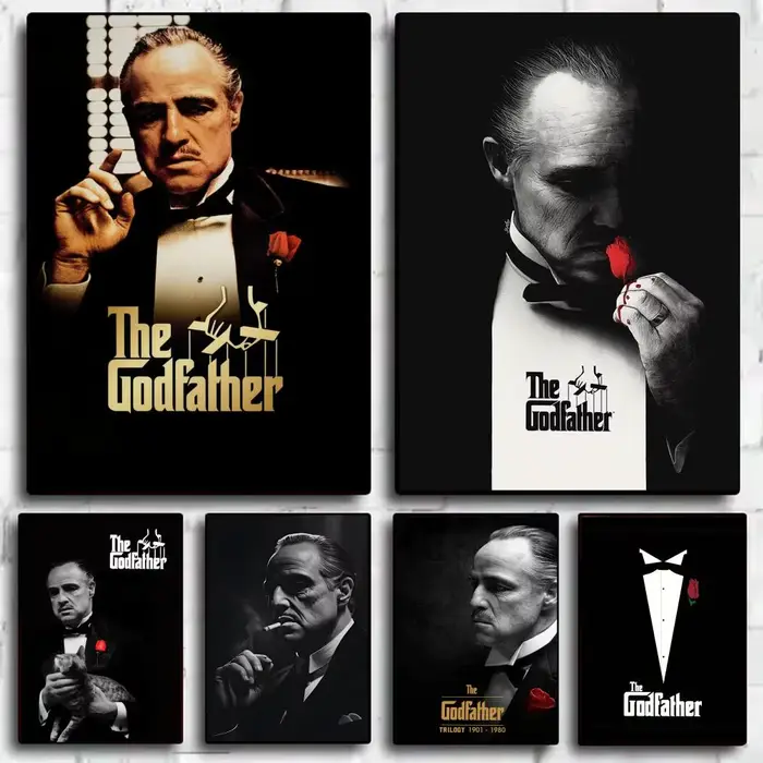 Autocollants d'affiche de film The G-Dodfather