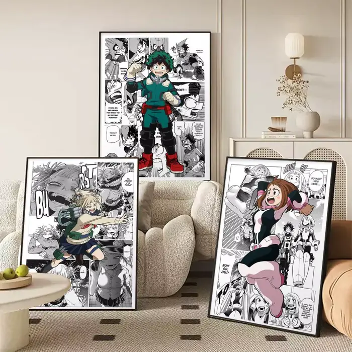 Autocollants d'affiche My Hero A-Academia