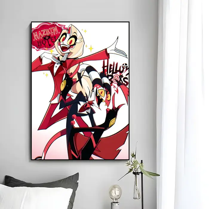 Affiche murale animée pour adultes Helluva Boss, impression artistique, peinture murale décorative, 