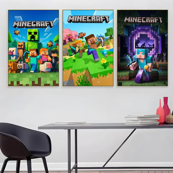 Tableaux décoratifs Mine-c-crafts sur papier imprimé pour la maison