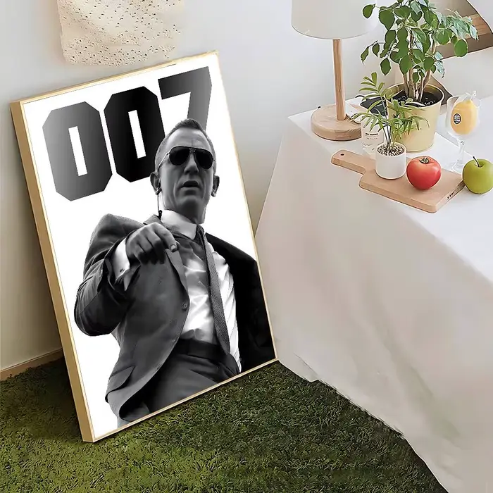 Cool j-james Bond affiche décor à la maison