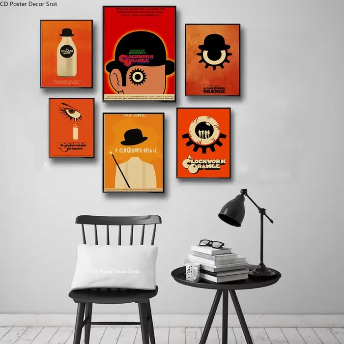 Affiche de Film classique A Clockwork Orange