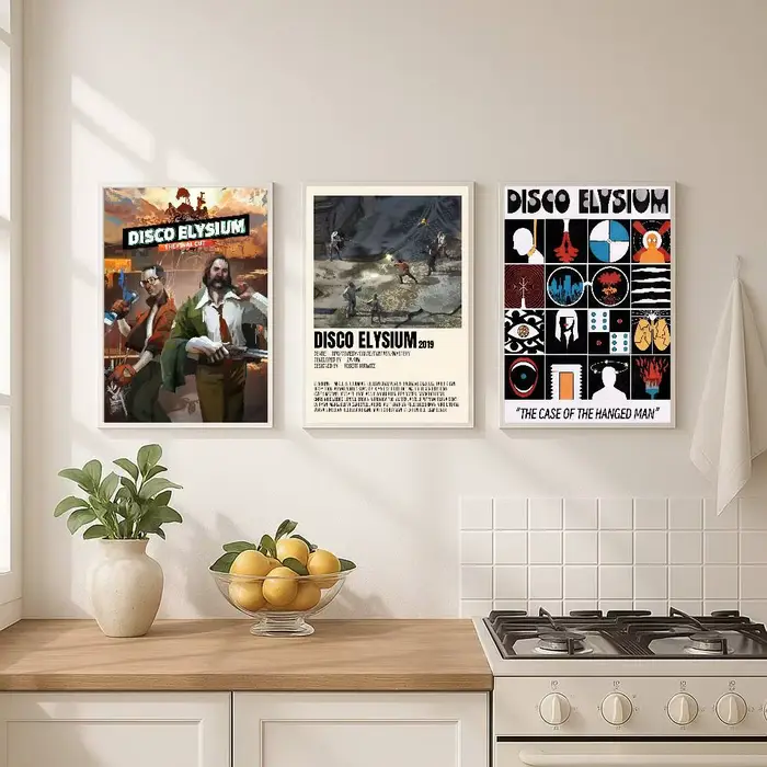 Affiche de jeu vidéo Disco Elysium