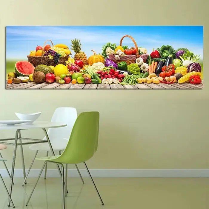 Toile d'Art Mural de Cuisine