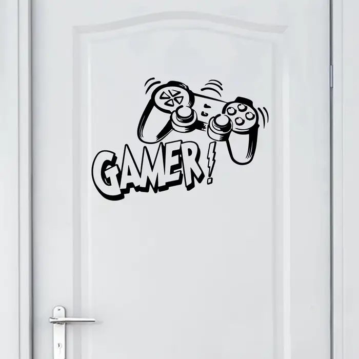 Papier peint en vinyle sculpté Gamer