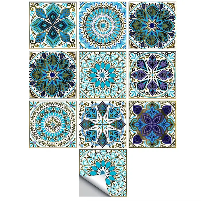 Autocollants décoratifs pour carrelage M ala