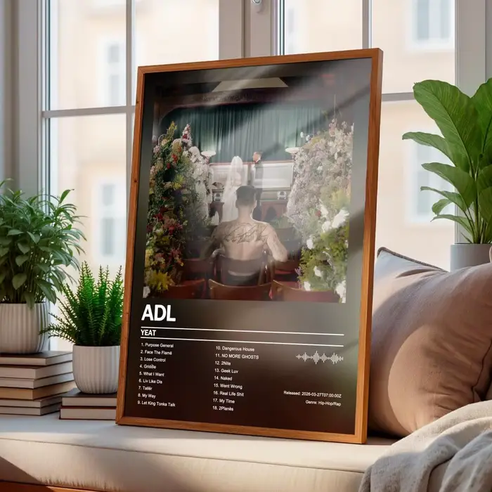 Yeat ADL – ensemble d'affiches d'album, couverture moderne, art mural pour chambre, peinture sur toi