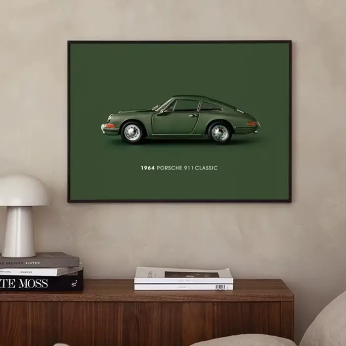 911 lignes abstraites vert botanique cerisier fleur Beige toile peinture impression affiche galerie d'art mur décoratif photo salle