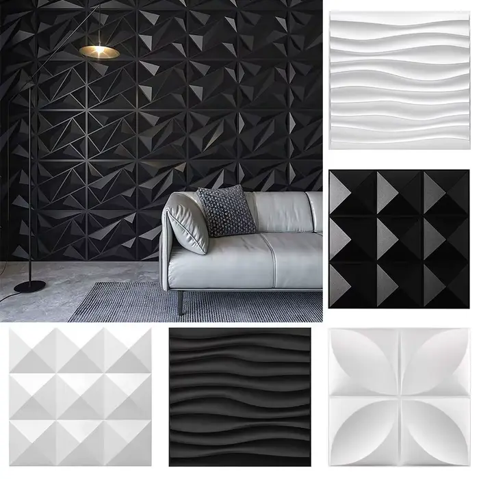 Autocollant mural décoratif 3D pour rénovation murale