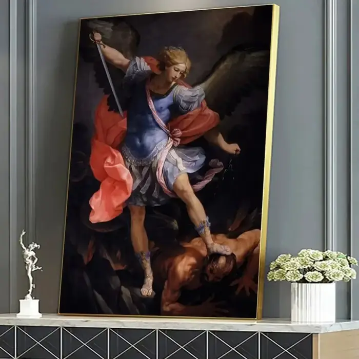 Affiches imprimées du Saint Archange Michel