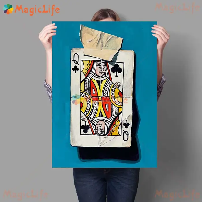 Poker Joker cartes à jouer reine roi Casino imprime images murales pour salon décor affiche mur Art toile peinture sans cadre