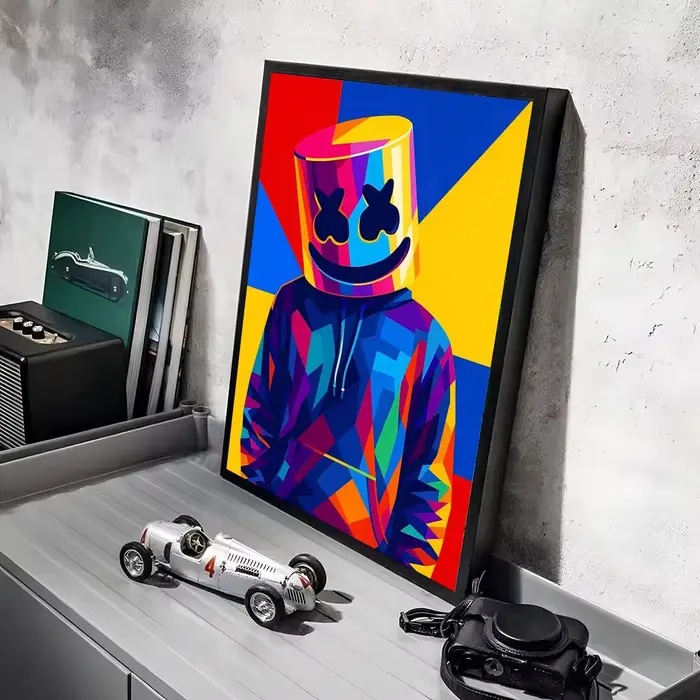 Affiche murale Cool DJ m-marshmello