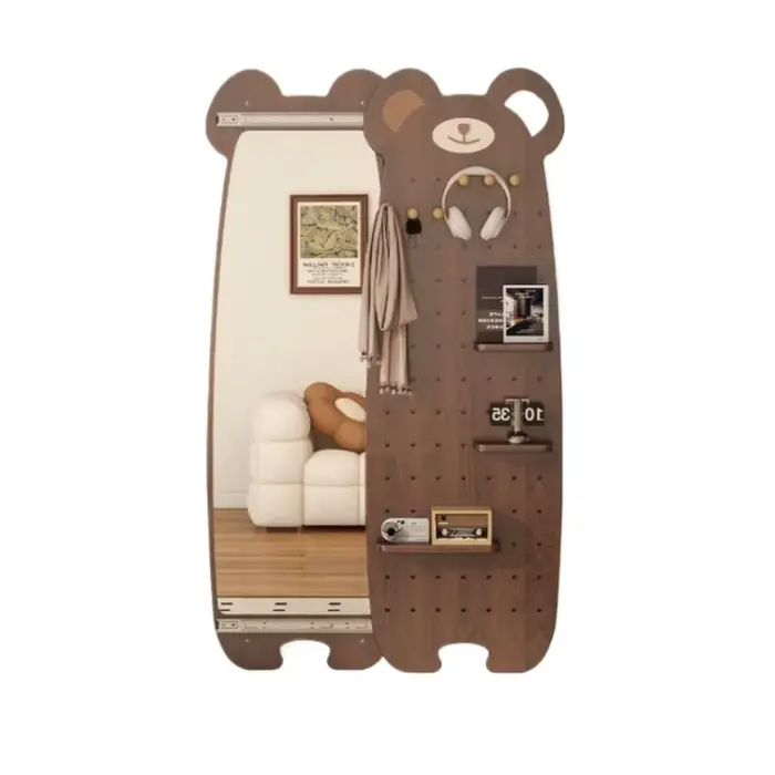 Présentoirs flexibles miroir Luxe moderne dortoir créatif